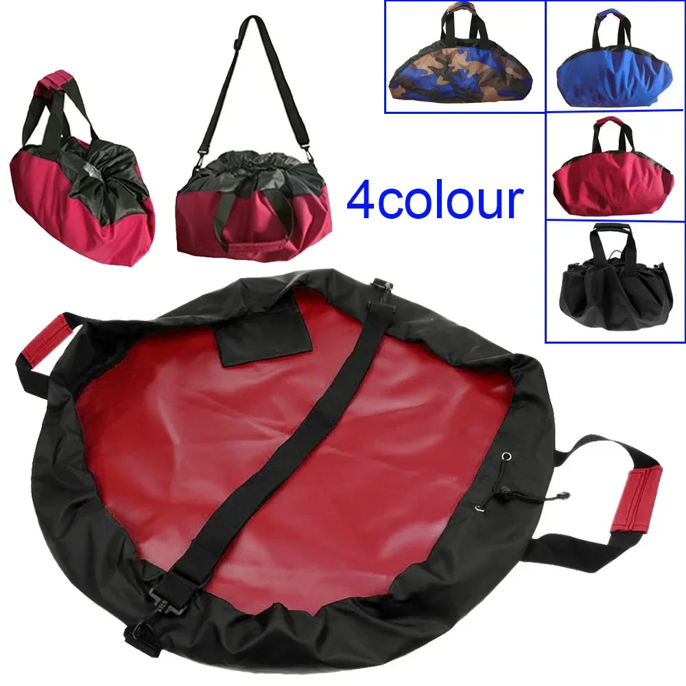 Waterproof Swimming Wetsuit Change Mat - Ultimate Carry Bag With Handle and Shoulder Straps for Surfing, Swimming and Recovery Rotations