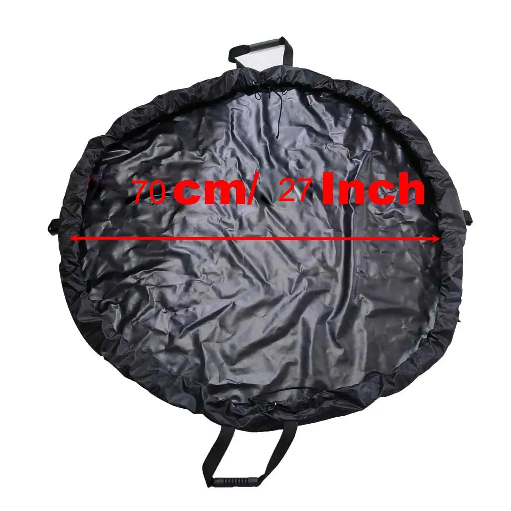 Waterproof Swimming Wetsuit Change Mat - Ultimate Carry Bag With Handle and Shoulder Straps for Surfing, Swimming and Recovery Rotations