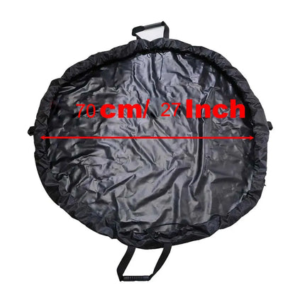 Waterproof Swimming Wetsuit Change Mat - Ultimate Carry Bag With Handle and Shoulder Straps for Surfing, Swimming and Recovery Rotations