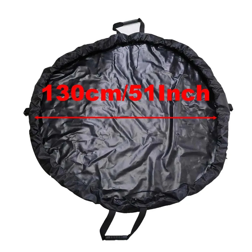 Waterproof Swimming Wetsuit Change Mat - Ultimate Carry Bag With Handle and Shoulder Straps for Surfing, Swimming and Recovery Rotations