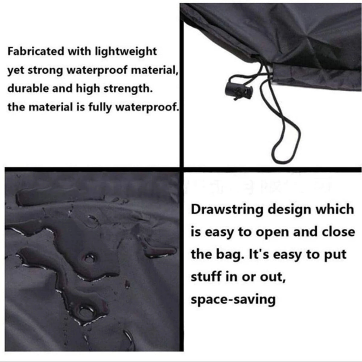 Wetsuit Storage Bag Beach Wetsuit Changing Mat for Surfers Diving Waterproof Dry Bag Swim Carry Pack Pouch Drawstring Bag