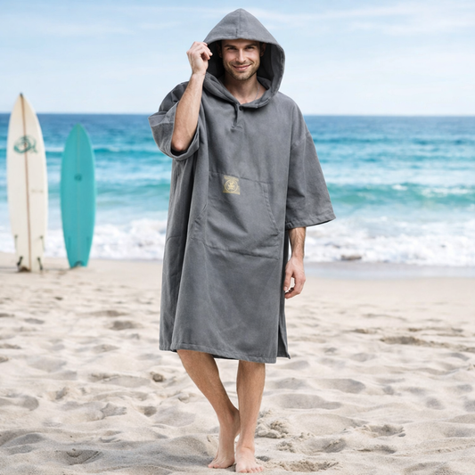 Quick-Dry Travel Towel and Beach Cover-Up Cape